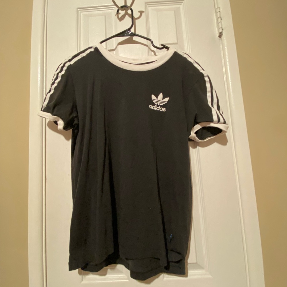 Adidas Classic 3 Stripe Tee